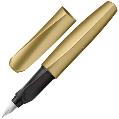 Ручка перьевая Pelikan Twist P457 Pure Gold перо Medium